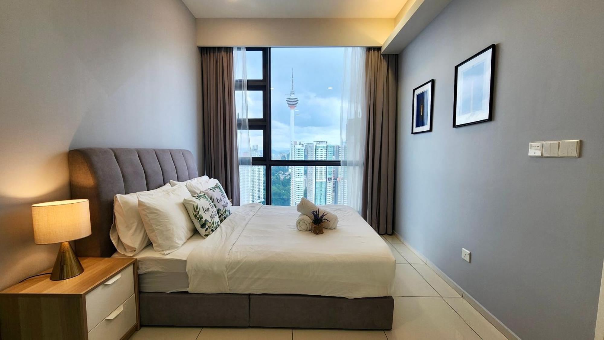 Апартаменты Skyline View In Bukit Bintang The Robertson 42F Куала-Лумпур Экстерьер фото