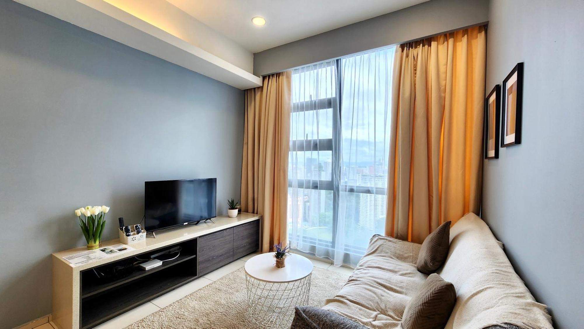Апартаменты Skyline View In Bukit Bintang The Robertson 42F Куала-Лумпур Экстерьер фото